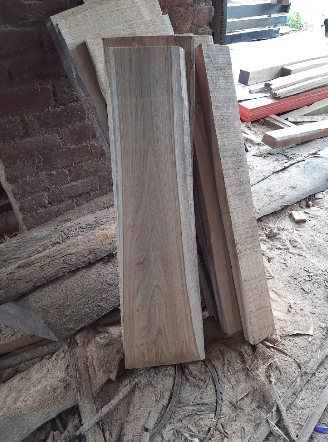 Premium teak wood sample boards